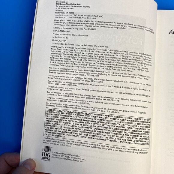 The Internet for Windows 98 for Dummies by Margaret Levine Young - Picture 5 of 8